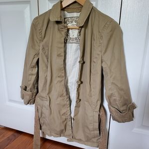 Abercrombie & Fitch peacoat jacket 3/4 sleeves Med